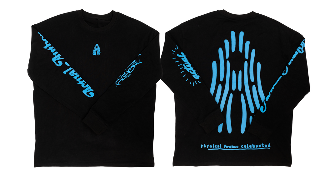 Ethos ID Long Sleeve T Shirt (Black and Blue)– Actual Author