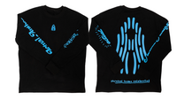 Ethos ID Long Sleeve T Shirt (Black and Blue)